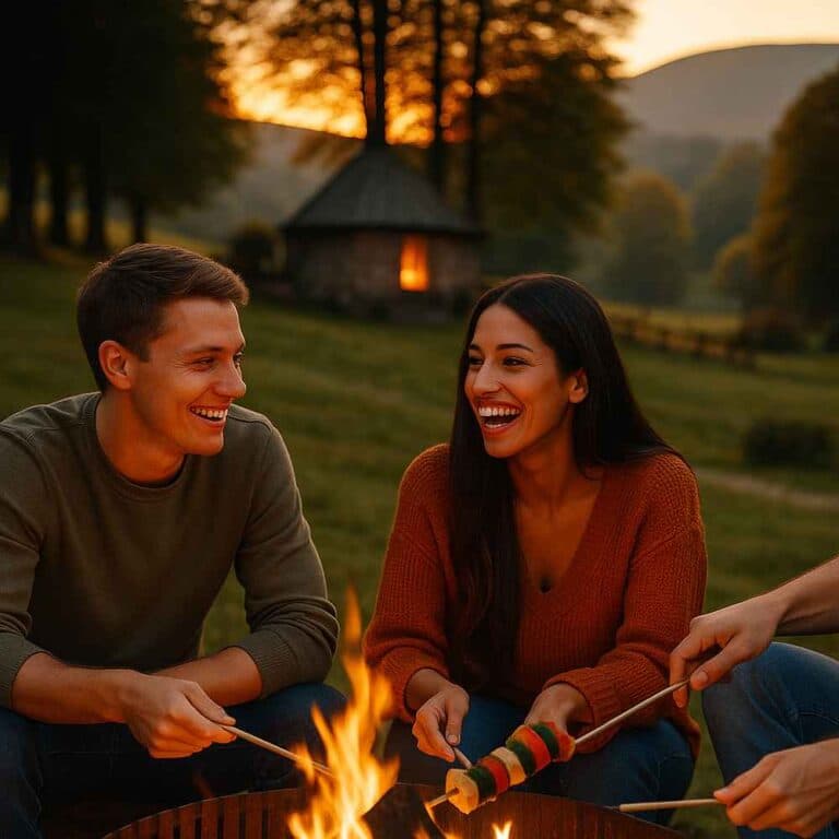 Diät beim Lagerfeuer: Genießen ohne Reue