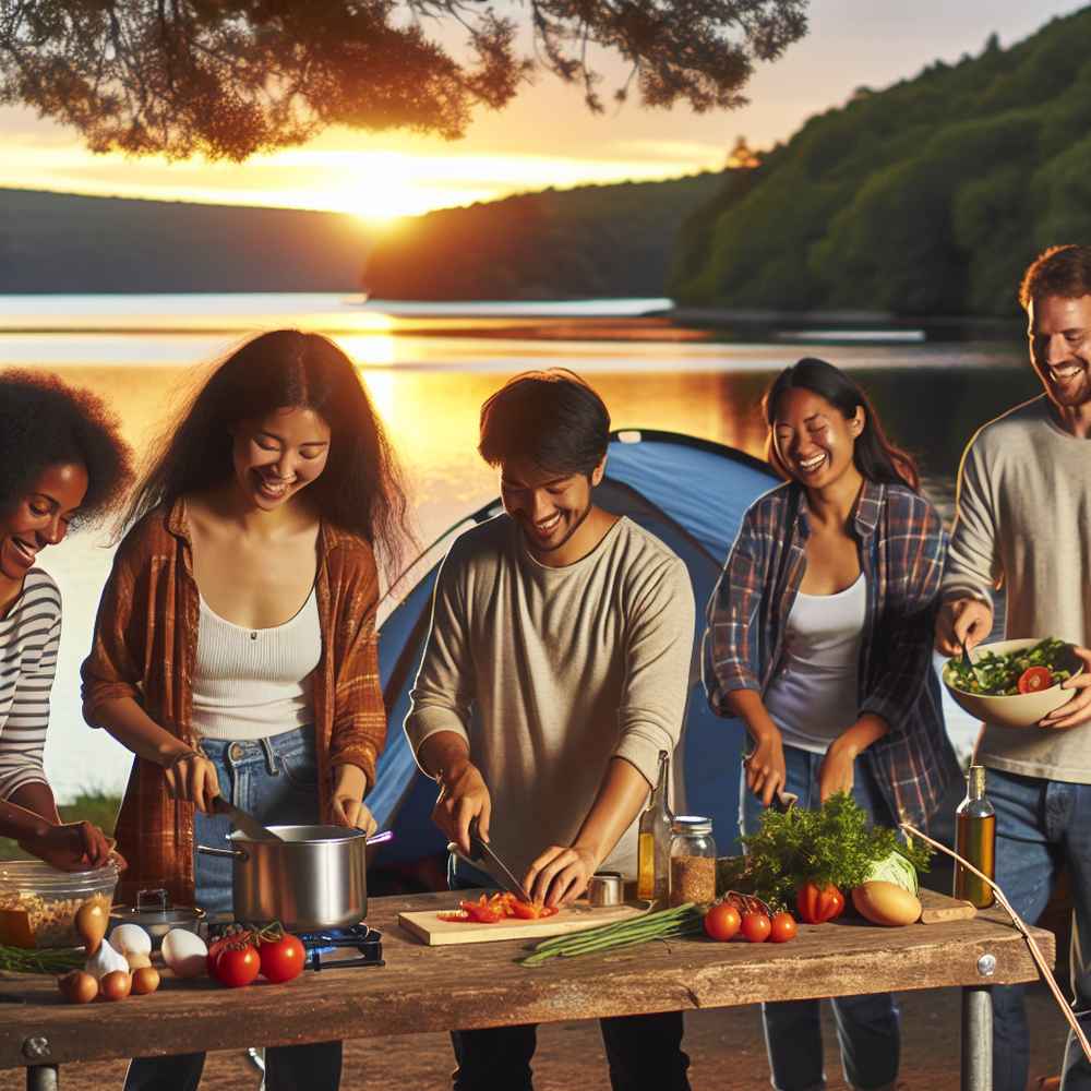 Gesunde Ernährung beim Camping: Gesund essen unter freiem Himmel