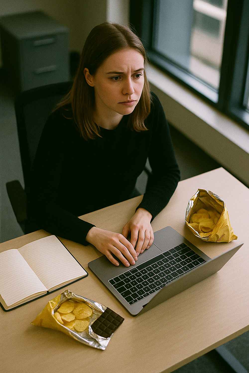 Warum Stress im Büro oft zu Gewichtszunahme und ungesunder Ernährung führt